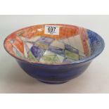 Lisa B Moorcroft cast bowl: Millennium issue ( imperfect rim). Diameter 22.