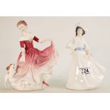 Royal Doulton Lady figures Margaret HN2397 & My Best Friend HN3011(2)