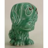 Sylvac Green Art Deco Dog figure 1261,