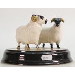 Beswick Tableau Ewe & I: