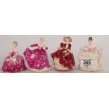 Royal Doulton Small Lady figures Sara HN3219, Victoria HN3744,