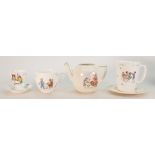 Royal Doulton & Similar Childrens part Breakfast Set: