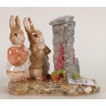 Beswick Beatrix Potter tableau 'Hiding from Cat':