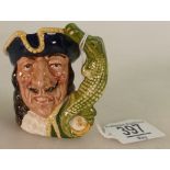 Royal Doulton Miniature Character Jug Capt Hook D6605: