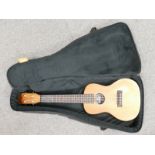 The Joe Brown concert Ukulele in case: Overall length 61cm.