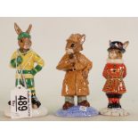 Royal Doulton Bunnykins figures Ice Hockey Bunnykins DB282,