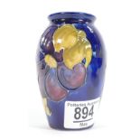 Moorcroft vase in the anemone pattern 10cm high: