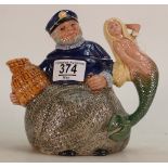 Royal Doulton Large Character Teapot Old Salt D6818: