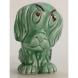 Sylvac Green Art Deco Dog figure 1246,