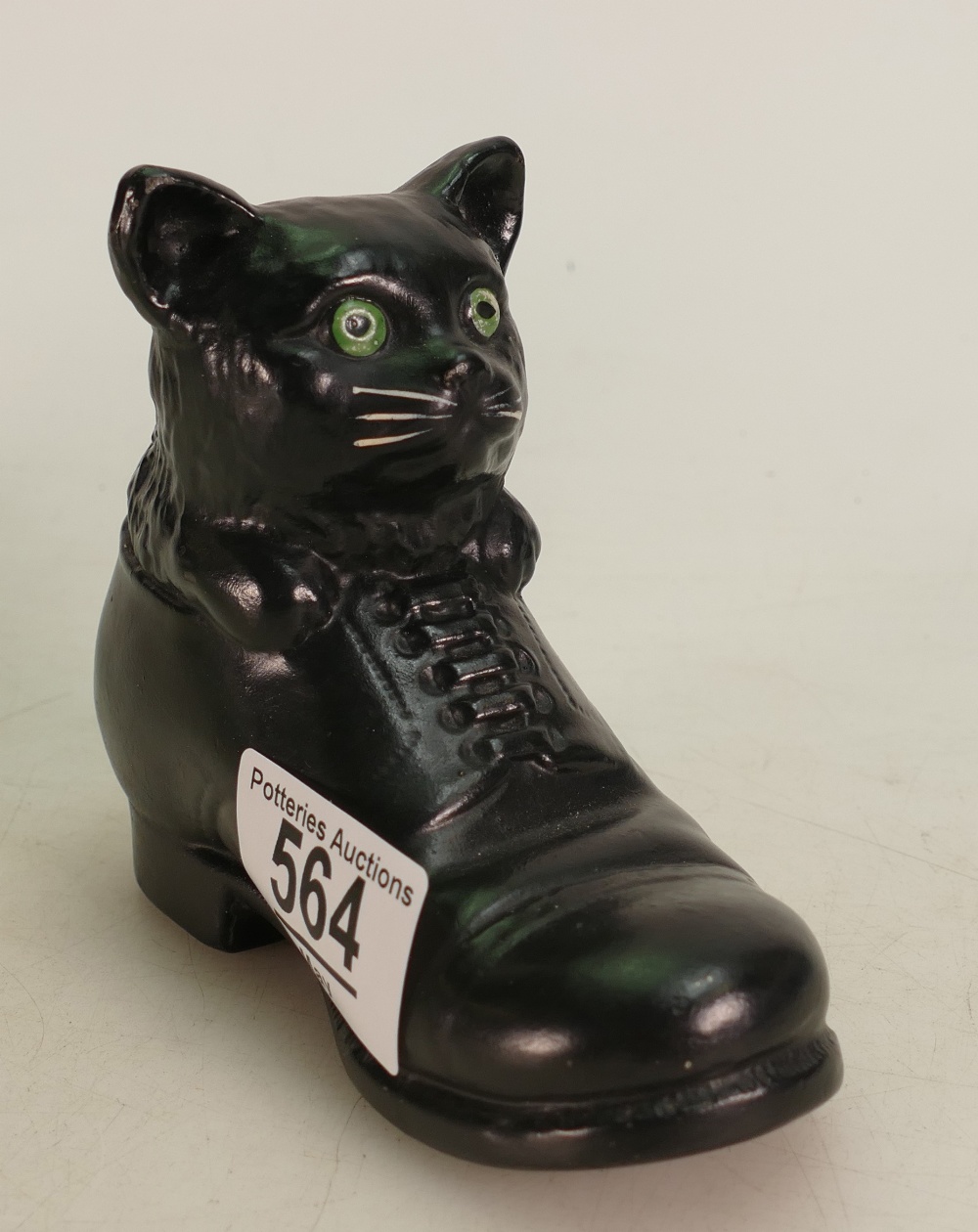 Sylvac Black Art Deco Cat figure 992,