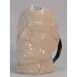 Peggy Davies Sir Winston Churchill twin handled character jug: