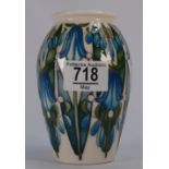 Moorcroft Dingle Dell Vase: Signed by deisgner Emma Bossons and limited edition 4/40.