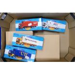 A collection of Boxed Corgi Lorries to include: Volvo UTC, P&O Ferries Master,