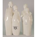 Royal Doulton Images Figures Brother HN3191 & Sister HN3018(2)