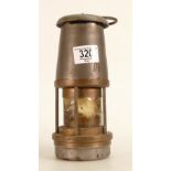 Wolf Branded GPO 1968 Safety Lamp: