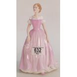 Royal Doulton Lady figures Love of Life HN4529 & Fair Maid HN4222 (2):