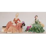 Royal Doulton Lady Figures Reverie HN2306 and Elyse HN2474(2):
