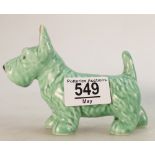 Sylvac Green Art Deco Dog figure 145,