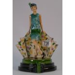 Peggy Davies Hullabald Figurine: Artist original colourway by Victoria Bourne