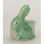 Sylvac Green Art Deco Bunny figure, height 4.