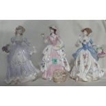 Coalport Limited Edition Figures for Compton Woodhouse Cries of London Collection to include The