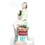 Royal Doulton Limited Edition figure Coca Cola Bathing Belle: