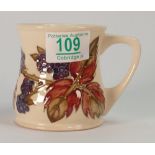 Moorcroft leaf and blackberry mug:
