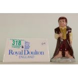 Royal Doulton items to include: Tolkien figure Bilbo Hn2914 and Royal Doulton advertising plaque (2)