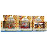 Boxed Lleddo Noddy Cars Noddy Car, Toyland Fire Engine and Gobbo's car(3):