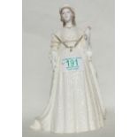 Coalport limited editon lady figure for Compton Woodhouse Queen Victoria: