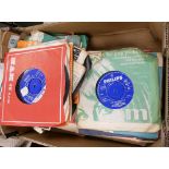 A collection of 1960's and & 70's Rock and Roll 45rpm Singles to include: Many Beatles, P J Proby,
