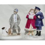 Royal Worcester for Compton Woodhouse Figures I Love Emily and Can I come to.. : both limited