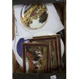 A large collection of Royal Doulton Bradford exchange brand x and similar decorative wallm plates: