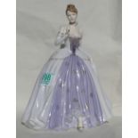 Royal Worcester for Compton Woodhouse Figure Midnight Masquerade: Limited Edition