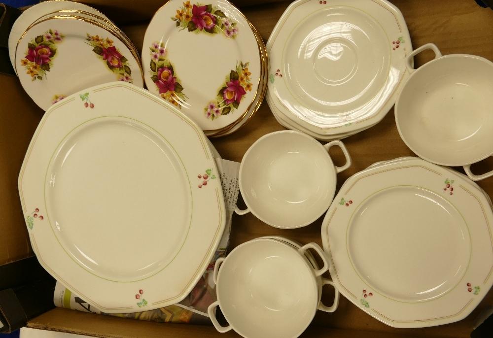 Wedgwood Metalized Dinnerware: decorated with hanging fruit