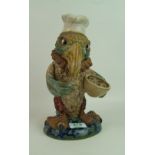 Burslem Pottery The Chef Grotesque Bird: signed by Andrew Hull