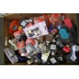 A quantity of card making stamps and ink pad etc: