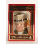 Boxed and sealed Royal Doulton Pickwick delux whiskey decanter: