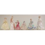 Royal Doulton & Francesca Figures to include: Hannah HN3645, My First Figure HN3624, Allie, Emma,