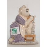 Beswick Tabitha Twitchit and Moppet limited edition figure: large with gold highlights: