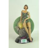 Peggy Davies Nostaligia Figurine: Boxed. Artist original colourway 1/1 by M Jackson