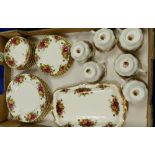 Royal Albert Old Country Rose Part Tea set: