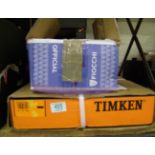 Timken roller bearing: EE420701-2004: together with NSK bearings and assembly kit.