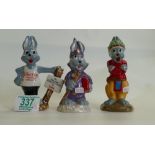 Wade Novelty figure to include: Collect it Magazine Arthur Hare, Arthur Hare and The WizHard(3)