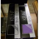 KEUNE hair colour: 7.32 and 4.00uc