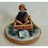 Royal Doulton Advertising figure: Life Buoy Soap MCL 30