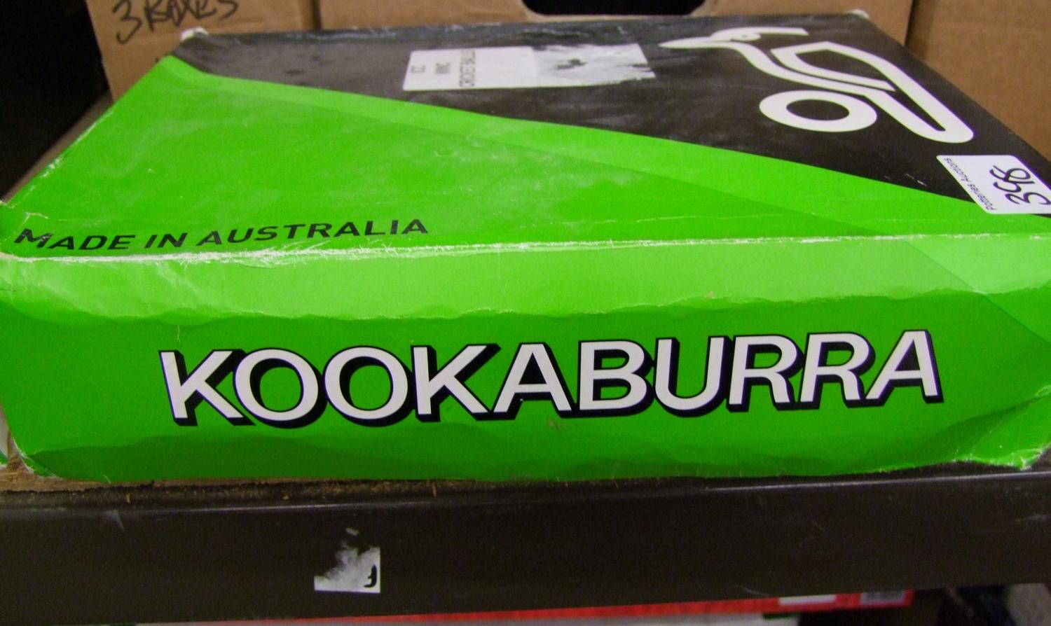 Boxed Kookaburra cricket balls: used x 8