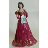 Royal Worcester Figure for Compton Woodhouse: The Fair Maiden of Astolat CW579