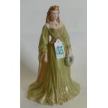 Royal Worcester Figure for Compton Woodhouse: Golden Girl of the May
