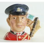 Royal Doulton intermediate character jug North Staffordshire Fife Player D7217: